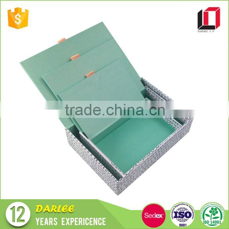 New design high quality gift packaging box custom printable cardboard box