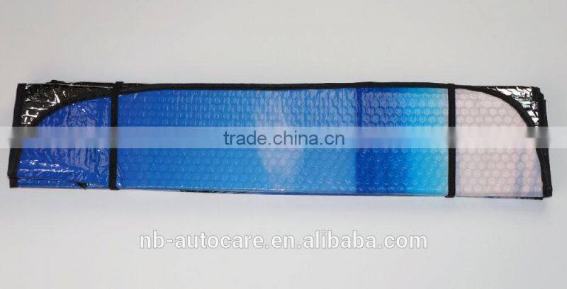 cheap silvery windshield sunshade for car