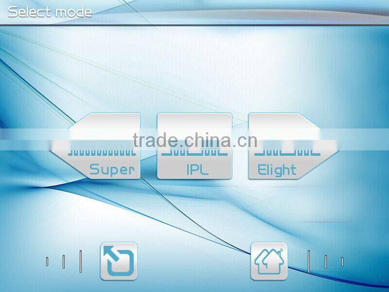 Hot selling IPL/SHR SSR hair removal skin rejuvenation beauty machine