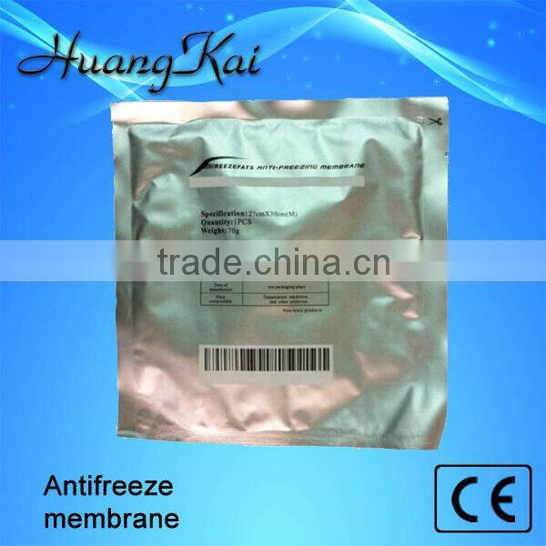 Anti freezing membrane for fat freezing machine