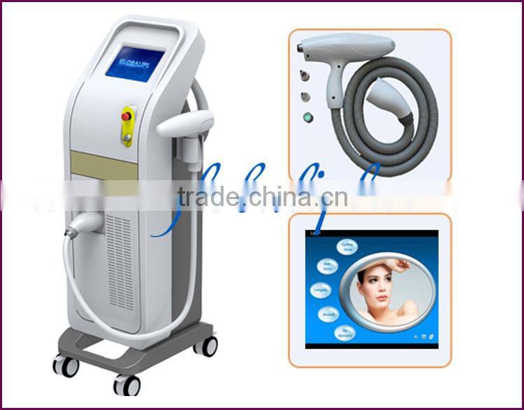 Tatto Removal stainless steel Radiator Q-Switched ND YAG laser machine
