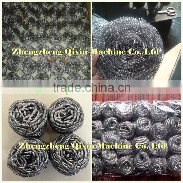 QIXN factory price scourer making machine/cleaning ball making machine