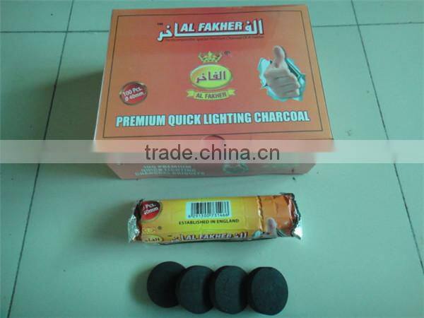 high quality Al Fakher hookah charcoal 40mm
