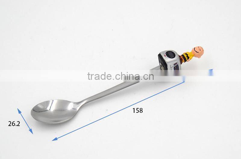 best selling new style spoon&fork cutlery set with polyresin handle