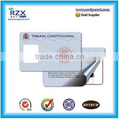13.56mhz rfid smart nfc plastic card for access control system
