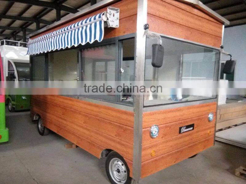snack chip making car dinner cart fast food cart