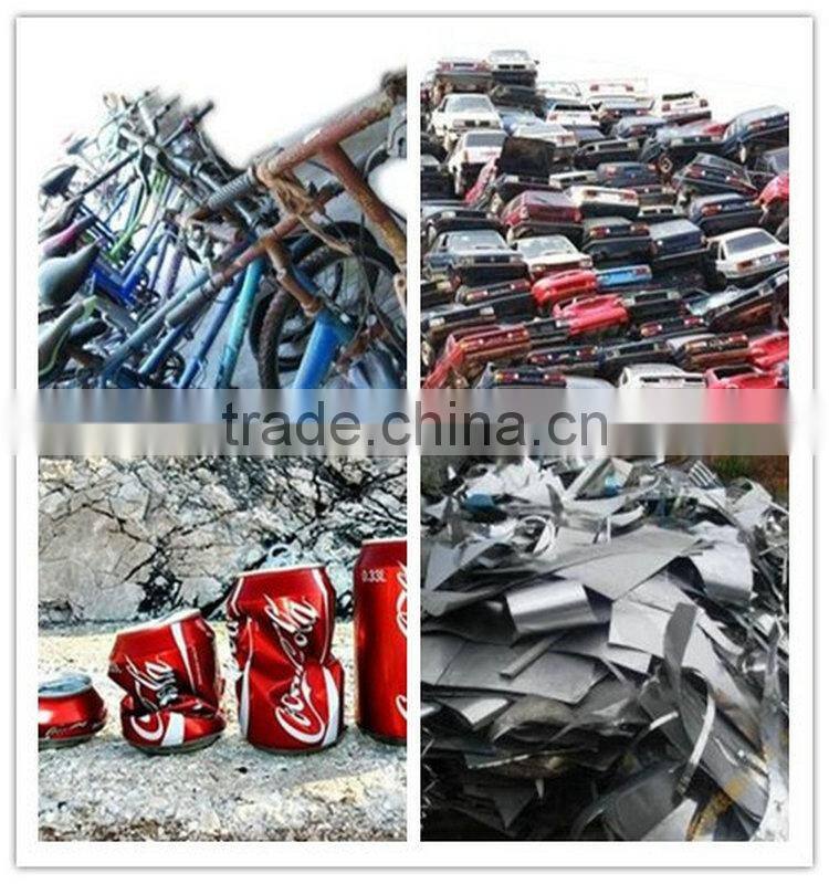 crushing cans, bicycle, stainless waste shredder/twin shaft shredder/shredder tractor