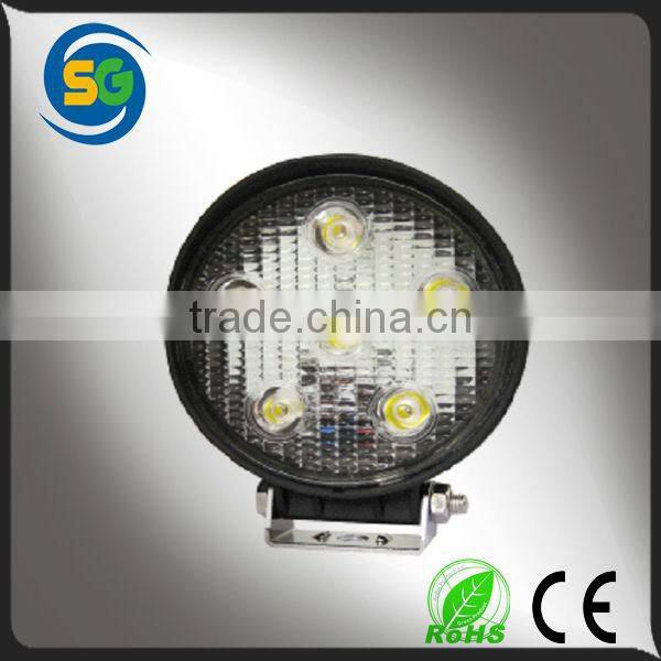 Big sale led car light, work led light for fog Driving offroad boat lamp 4 x 4 ATV SUV Round/Spot, 18w led work light