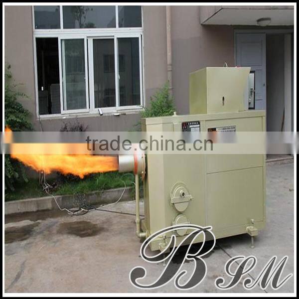 Large capacity burner biomass pellet machine for factory using