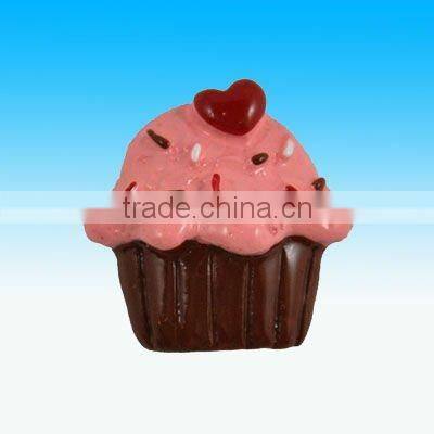 Hotsale resin cupcake