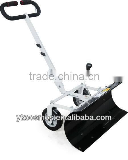 High quality hand push snow plow