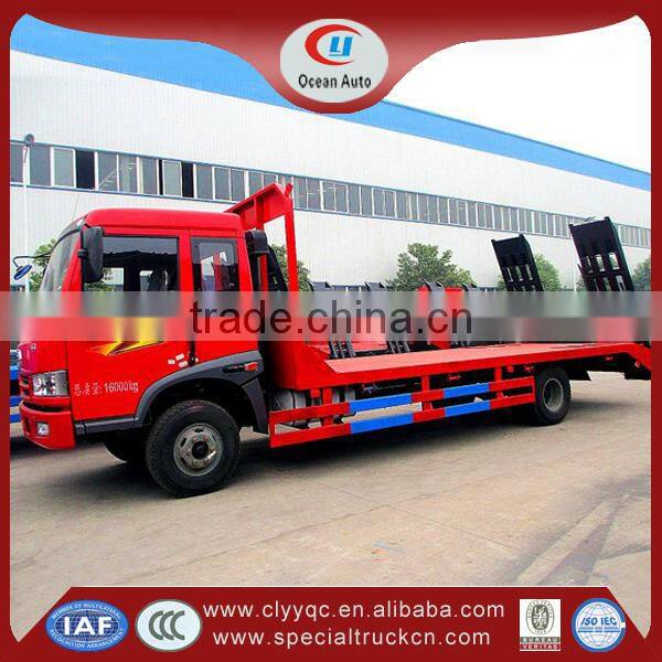Famous FAW 4x2 low bed tow truck with factory directly sale