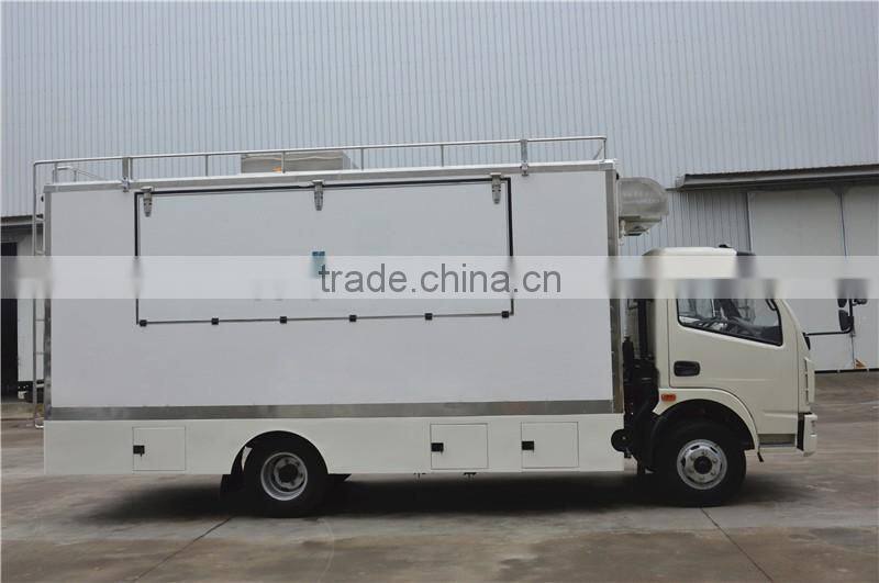 New Dongfeng mobile fryer food cart for sale