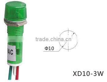 indicator light lens with cables XD10-3W