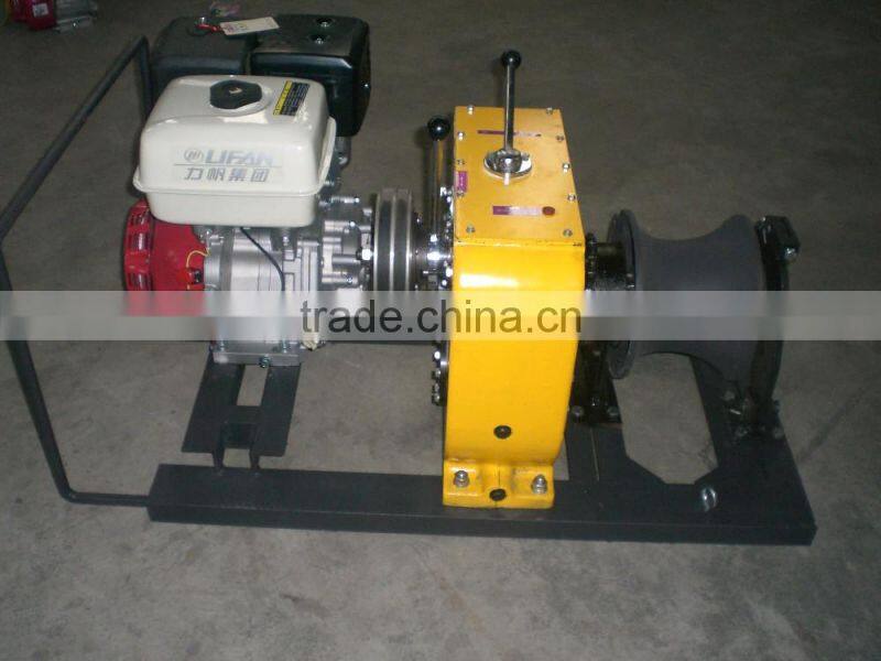 Winch Manufacturer 8 Tons cable winch HONDA/YAMAHA engine for Power Construction