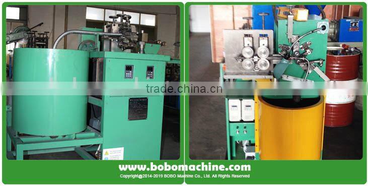 Flexible metal conduit machine