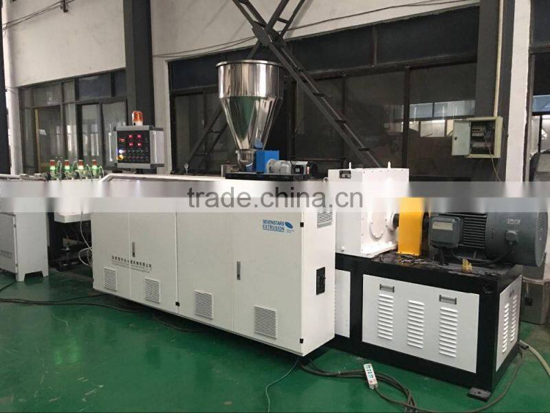New Design CPVC UPVC four cavity electric conduit pipe making extrusion price four cavity pvc making production line