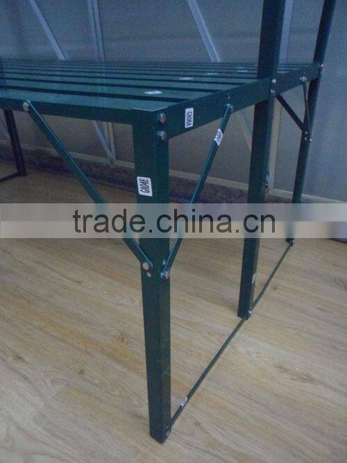 Greenhouse free standing metal flower shelf HX56 series