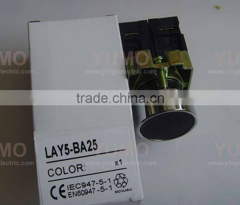 Push Button plastic bezel pushbutton switchLAY5-BA25