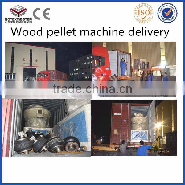 Wood pellet machine / wood pellet mill in Romania