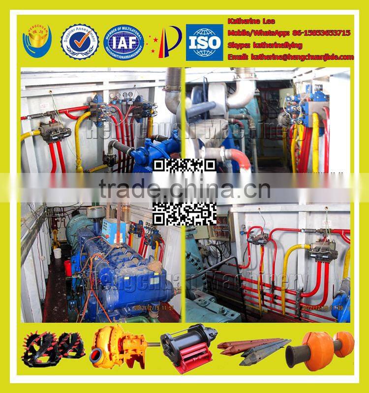 China Manufacturer Cutter Suction Sand Mine Dredger for Sale