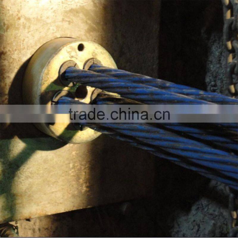 Prestressed Concrete Post Tension Cable Wire Anchors
