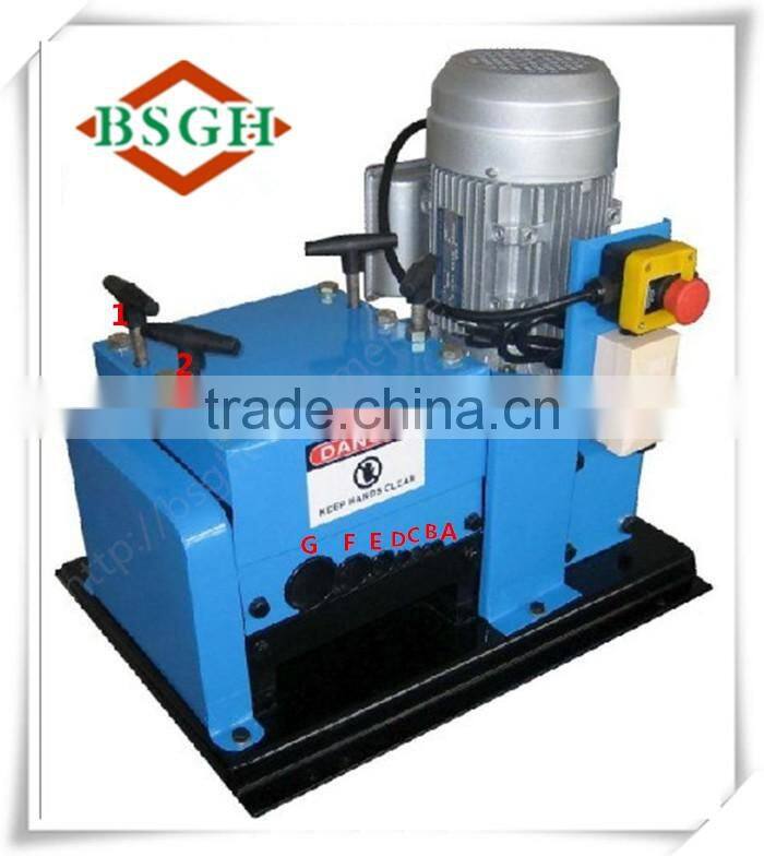 2-40mm High output automatic copper wire scrap wire stripping recycling machine