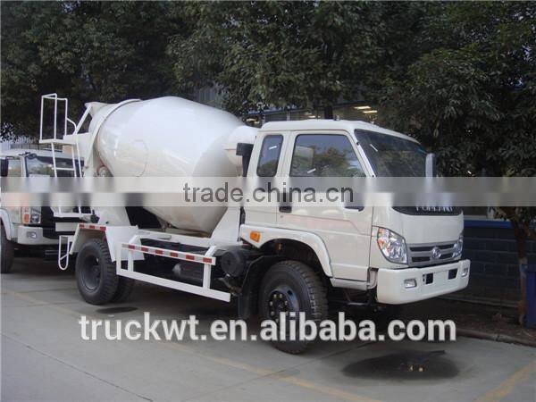 right hand drive 4m3 mini concrete vibrating truck