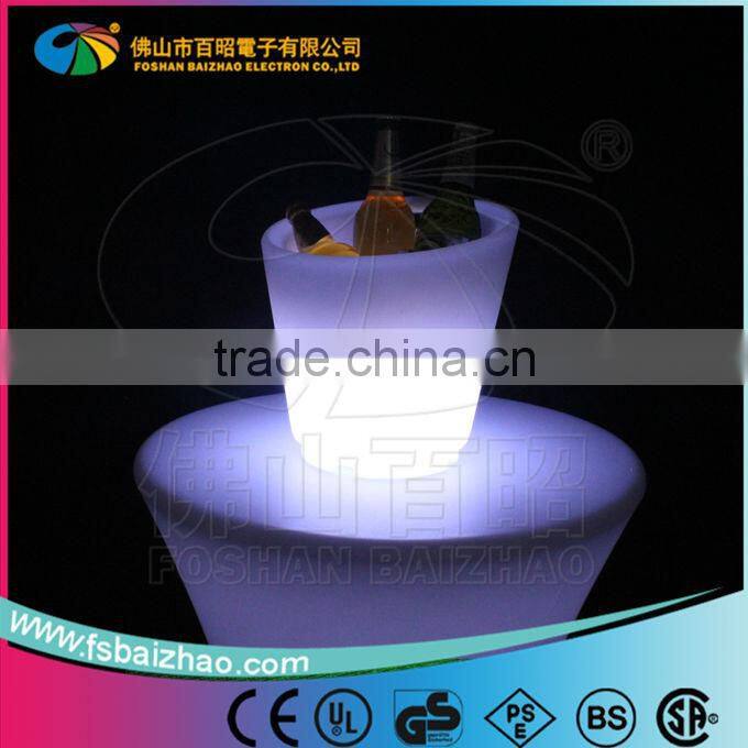 rechargeable led ice pail/Led wine bucket/ice bucket remote LED ice bucke LED lights