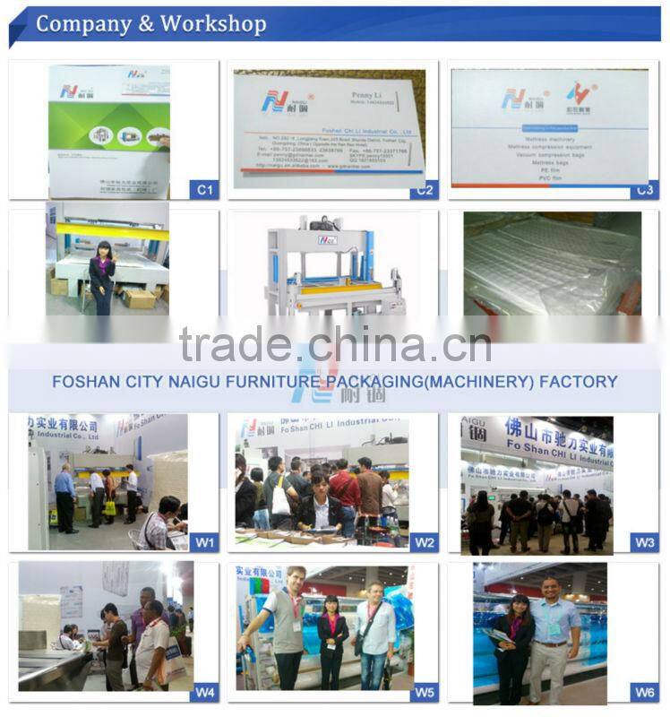 NG-01M Mattress vacuum wrapping packaging machine