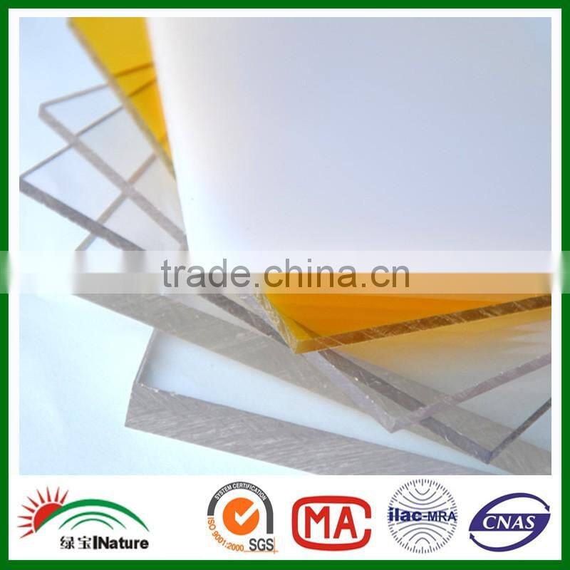 Sound insulation wall for railway.Polycarbonate Solid Sheet Make in China.PC solid board for awning