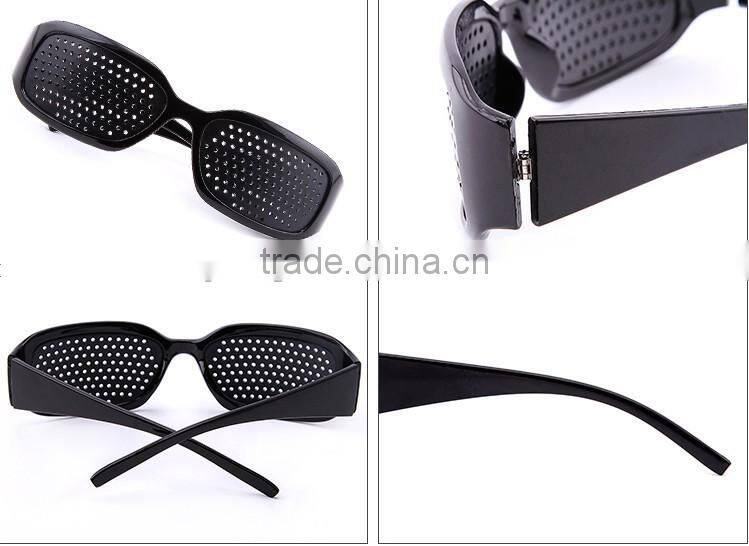 china sunglass manufacturers/fashion brand pinhole glasses medical glasses 2015 eBay hot pinhole glasses anti fatigue glasses