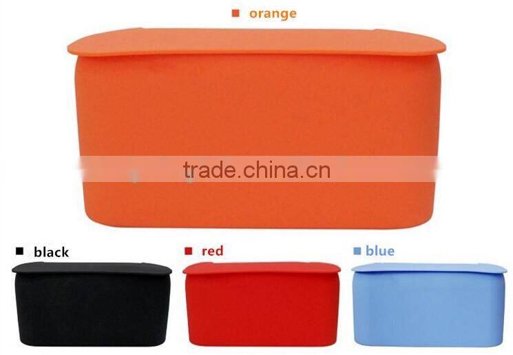 Car accessories soft silicone garbage can