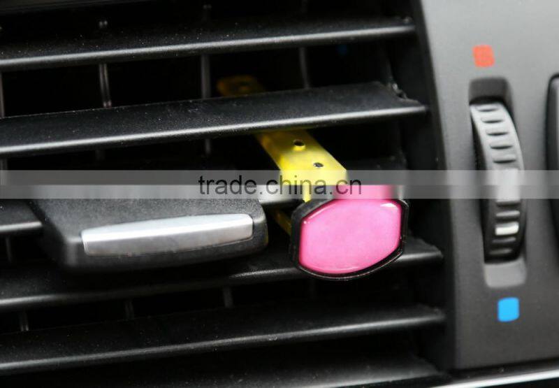 Popular car vent clip gel air freshener perfume