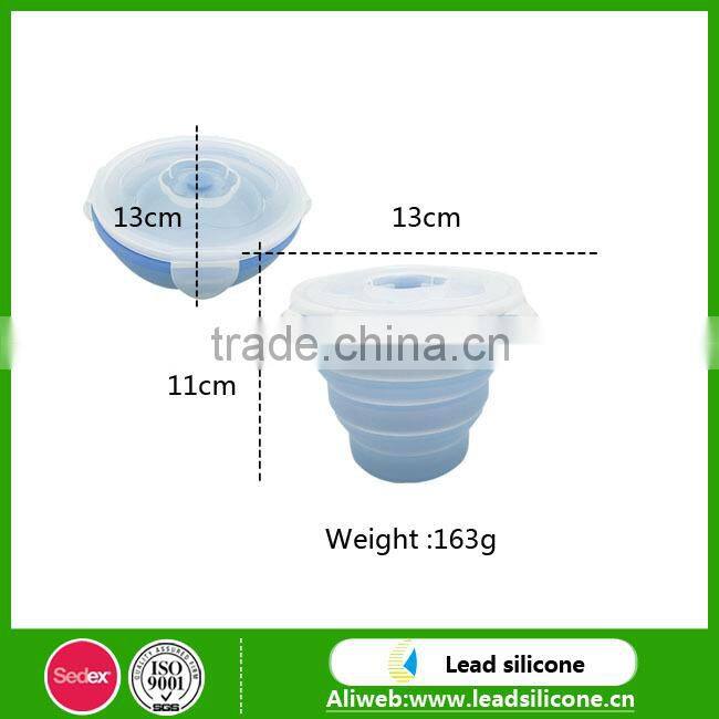 Functional Silicone Foldable Bowl