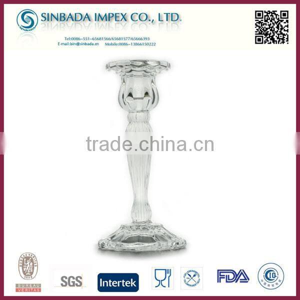 Glassware crystal handmade candle holder candle holder glass glass candle holder insert