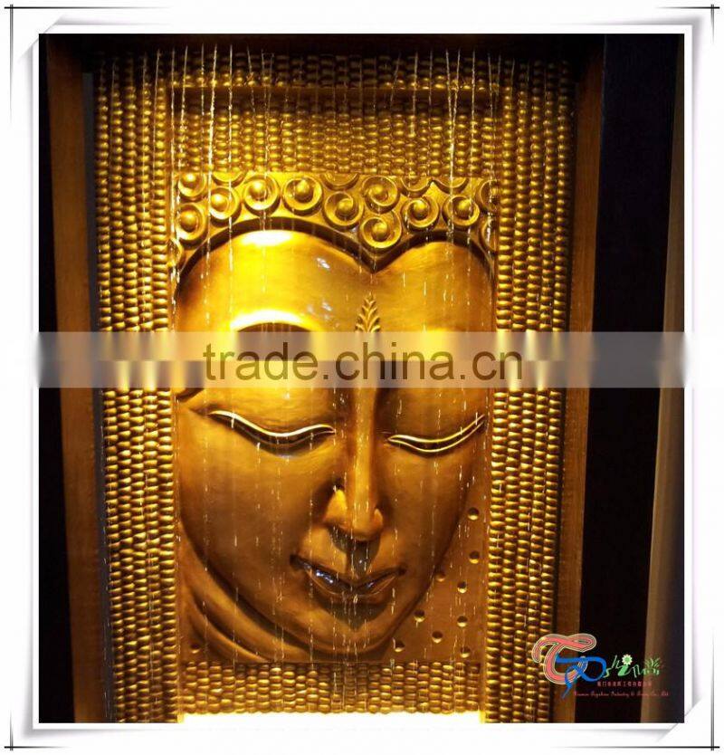 Hot Sales Large Gold Resin Buddha Fountains