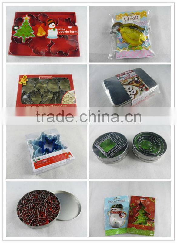 Different Size Different Shape Cute Stainless Steel Cake Cutter For Cooking