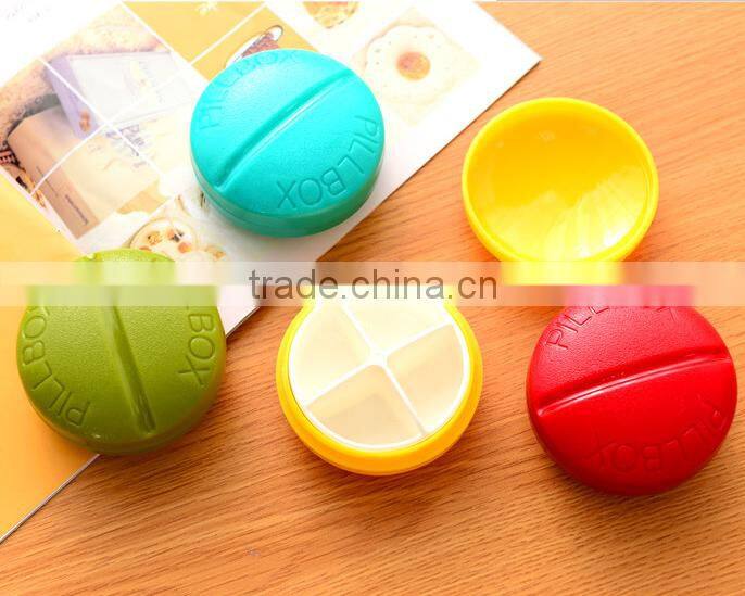 Q1094 Mini four box plastic pill case
