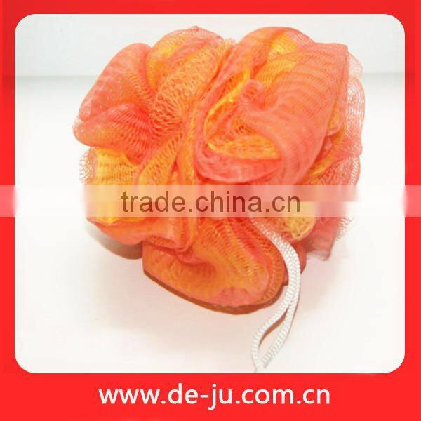 Ribbon Inside Light Blue Cheap Bath Sponges