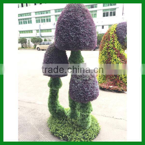 Artificial plant sculpture for outdoor decoration