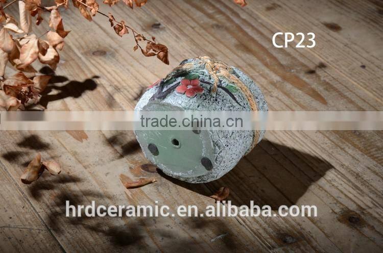 2016 decorative garden cement flower pot