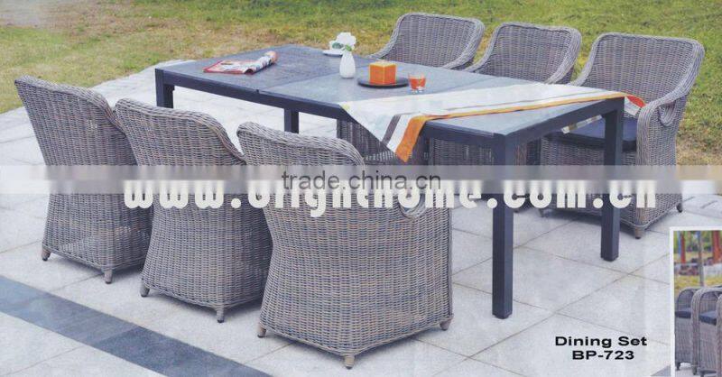 Chair and Table set BP-723 PE rattan wicker Leisure Outdoor Products
