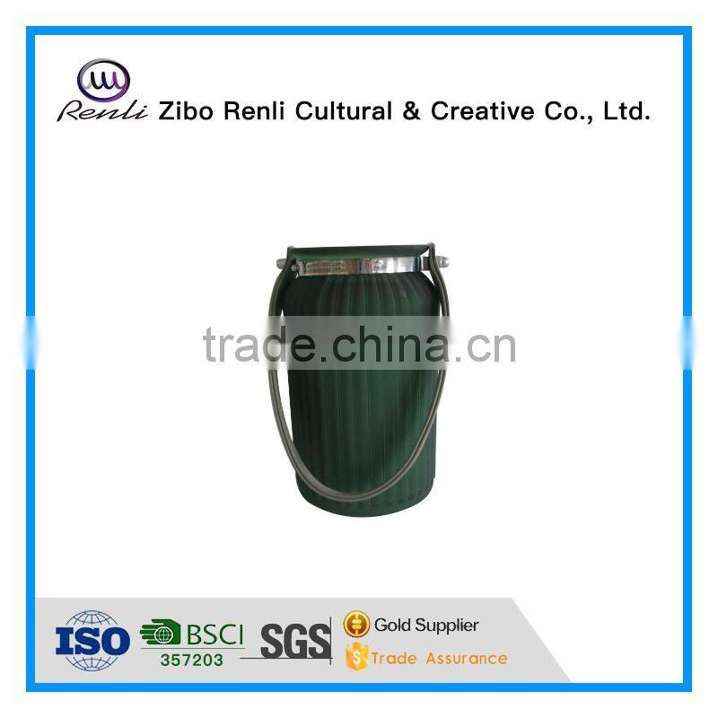 Wholesale Hanging Gardon Decoration Glass Ornament for Candle