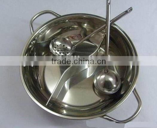 Stainless steel Octagona slag-free hotpot
