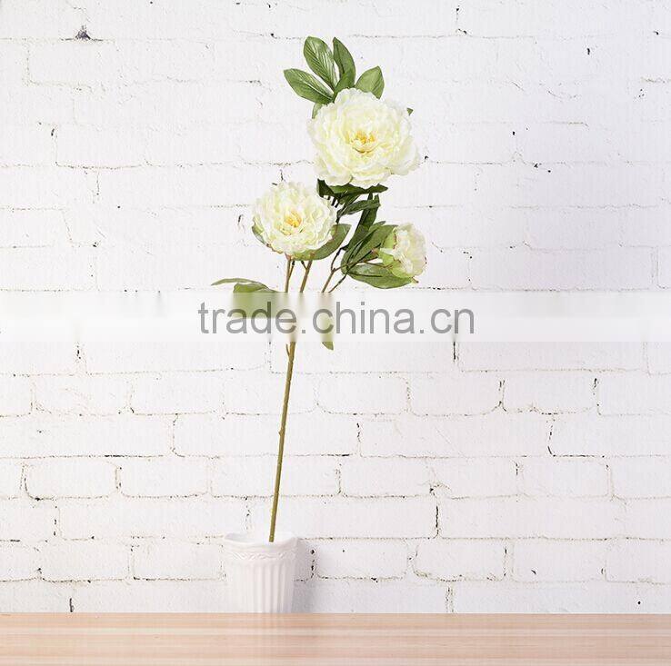 102cm artificial peony flowers,single flowers peony for home and office decoration