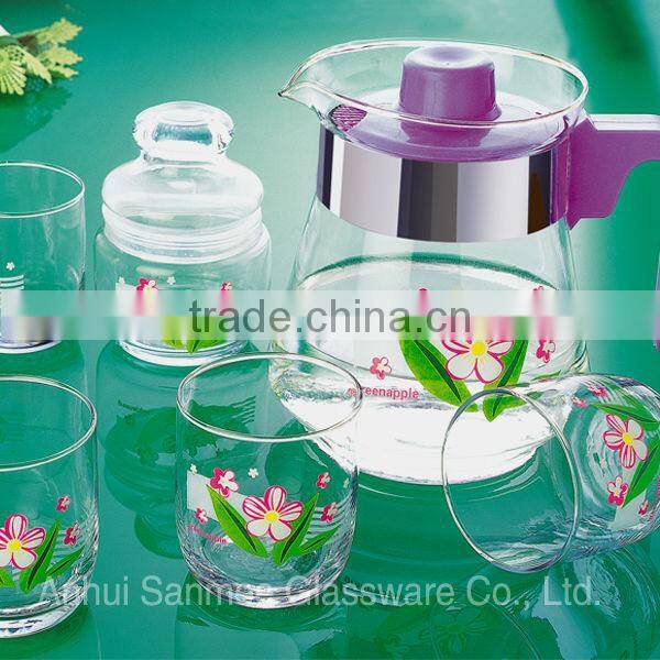 Mini Glass Kettle Decorative Home Use Glass Pot Table Tea Glass Kettle Glass Tea Kettle