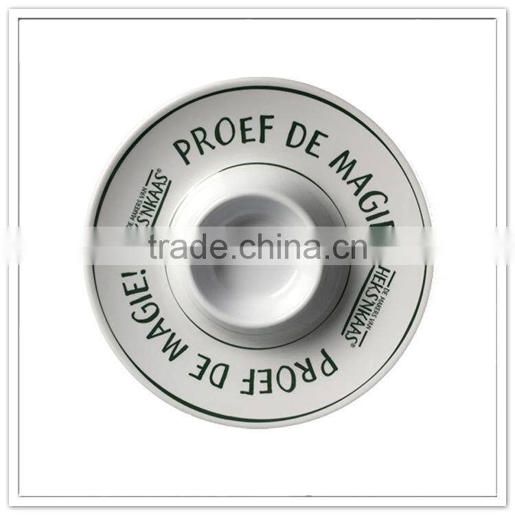 Wholesale bulk buy durable hotel and restaurant use melamine chips plate