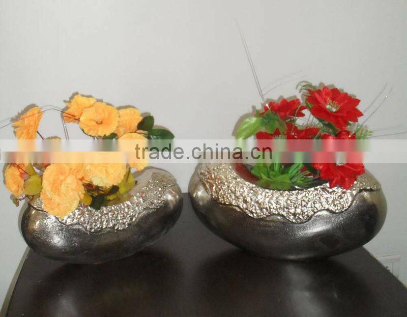 Interior Decoration Aluminium Flower Vases