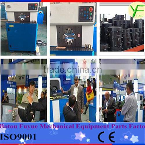 CE 1/8" 2" easy to crimp ultra-thin max opening hydraulic crimping machine for non-standard fitting